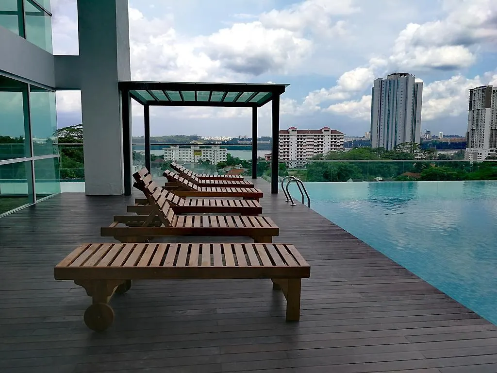 Apartment Paragon Suites Studios With Private Jacuzzi Near Ciq Rts Johor Bahru Malaysia